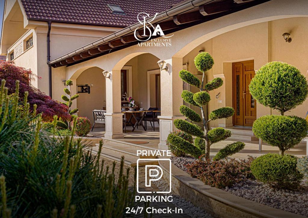 Sika Palladium Garden & Spa Central Apartment Arad Esterno foto